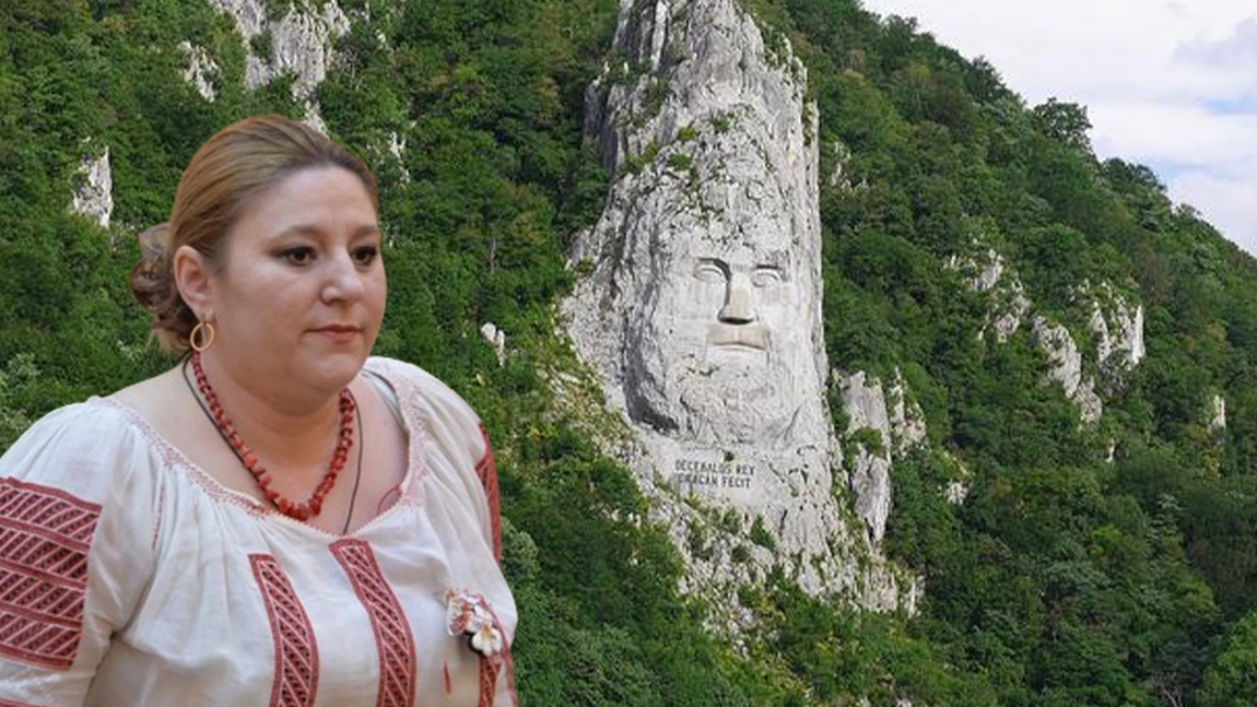 Senatorul de Iași, Diana Șoșoacă, despre statuia lui Decebal din Orșova: „Nu s-au găsit 300.000 de euro pentru a i se definitiva cușma” - VIDEO