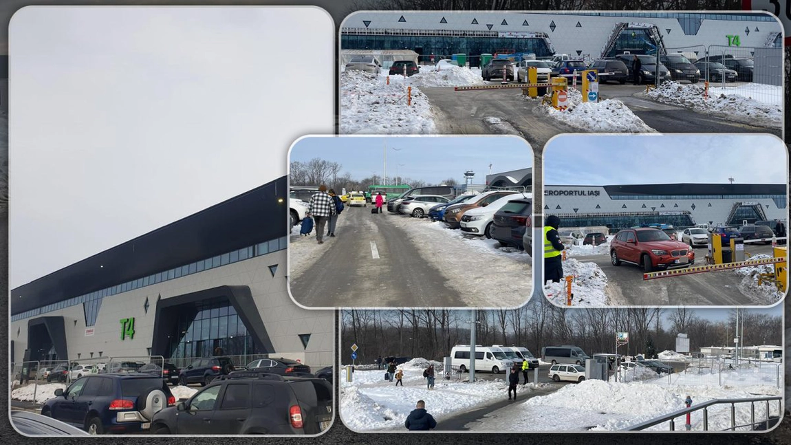 S-a deschis parcarea de la Aeroportul Internațional Iași! Care sunt tarifele pentru cele 600 de locuri - FOTO