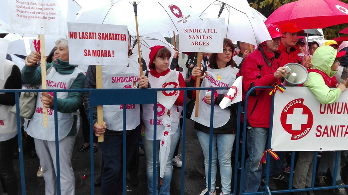 Sindicaliștii din Sănătate continuă protestele în ciuda ofertei Guvernului: 