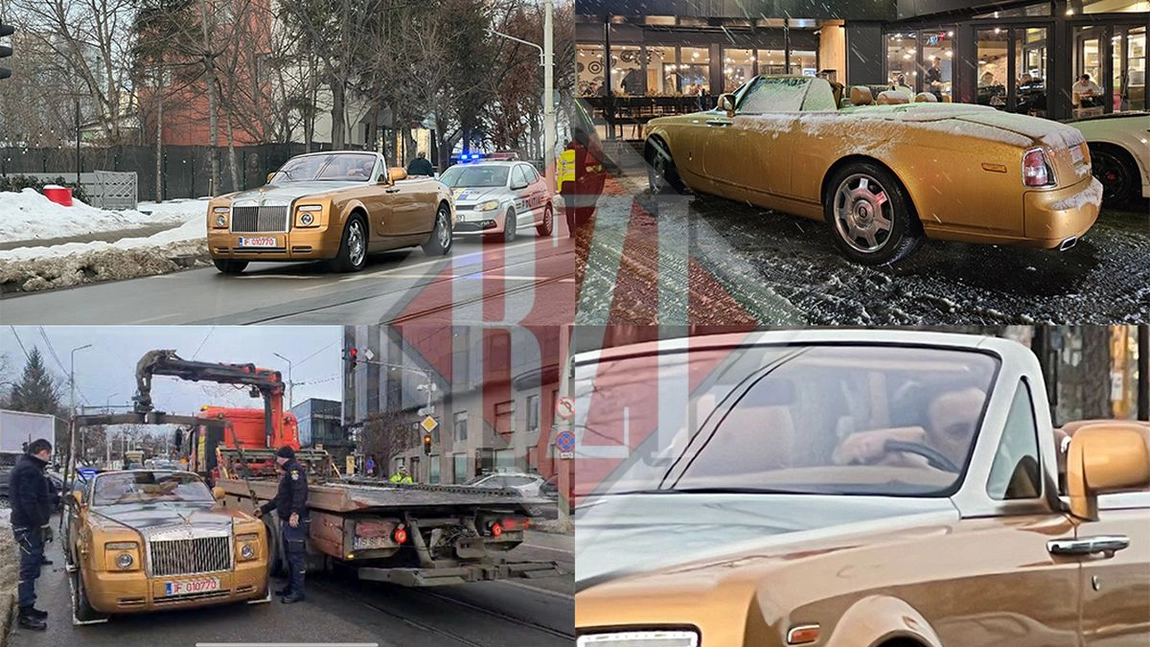Iată cine este șoferul Rolls Royce-ului ridicat de pe strada Palat! A refuzat să i se preleveze probe biologice, nu avea permis de conducere, iar bolidul nu era înmatriculat - EXCLUSIV