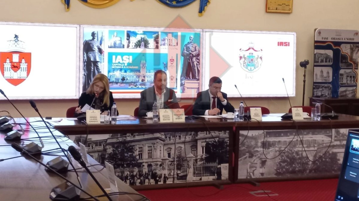 Ședință extraordinară la Palatul Roznovanu! Ce proiecte votează plenul Consiliului Local - FOTO, LIVE VIDEO, UPDATE