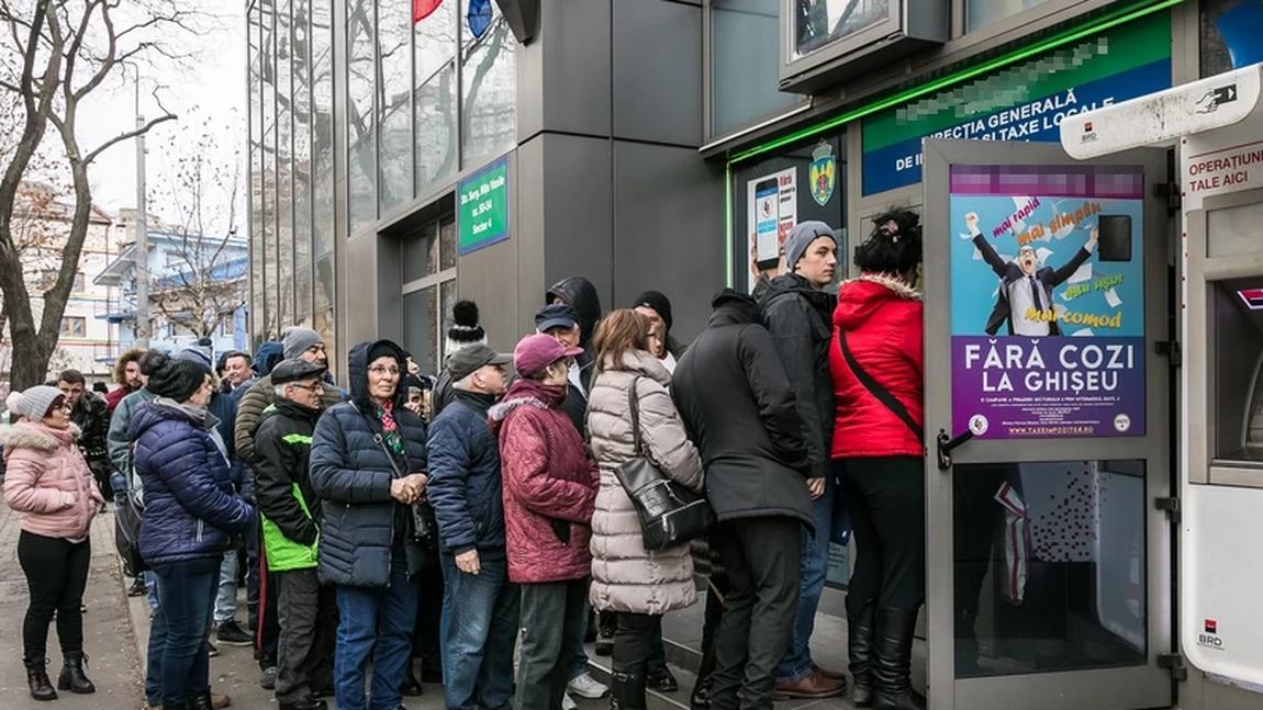 Românii au luat cu asalt birourile pentru taxe și impozite. Dările la stat, reduse până la finalul lui martie