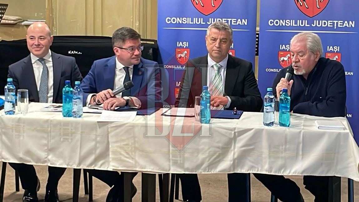 Costel Alexe, președintele Consiliului Judeţean Iaşi, semnează contractul pentru reabilitarea și modernizarea Filarmonicii Moldova din Iaşi - LIVE, FOTO, VIDEO