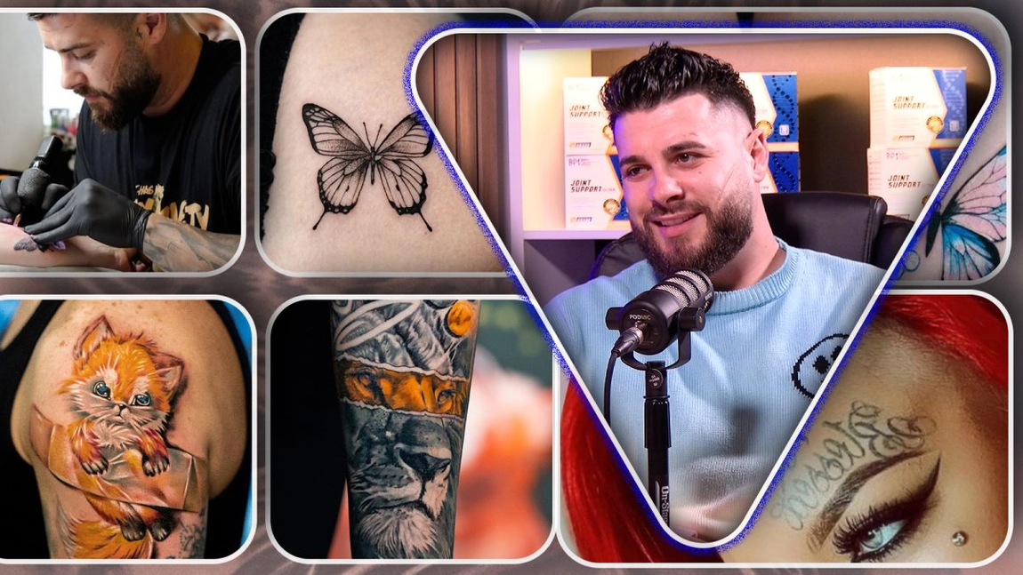 Ionuț Andrei Ezariu, fondator O-by Ink Academy, din Iași: „De doi ani nu mai tatuăm pe față” - FOTO/VIDEO