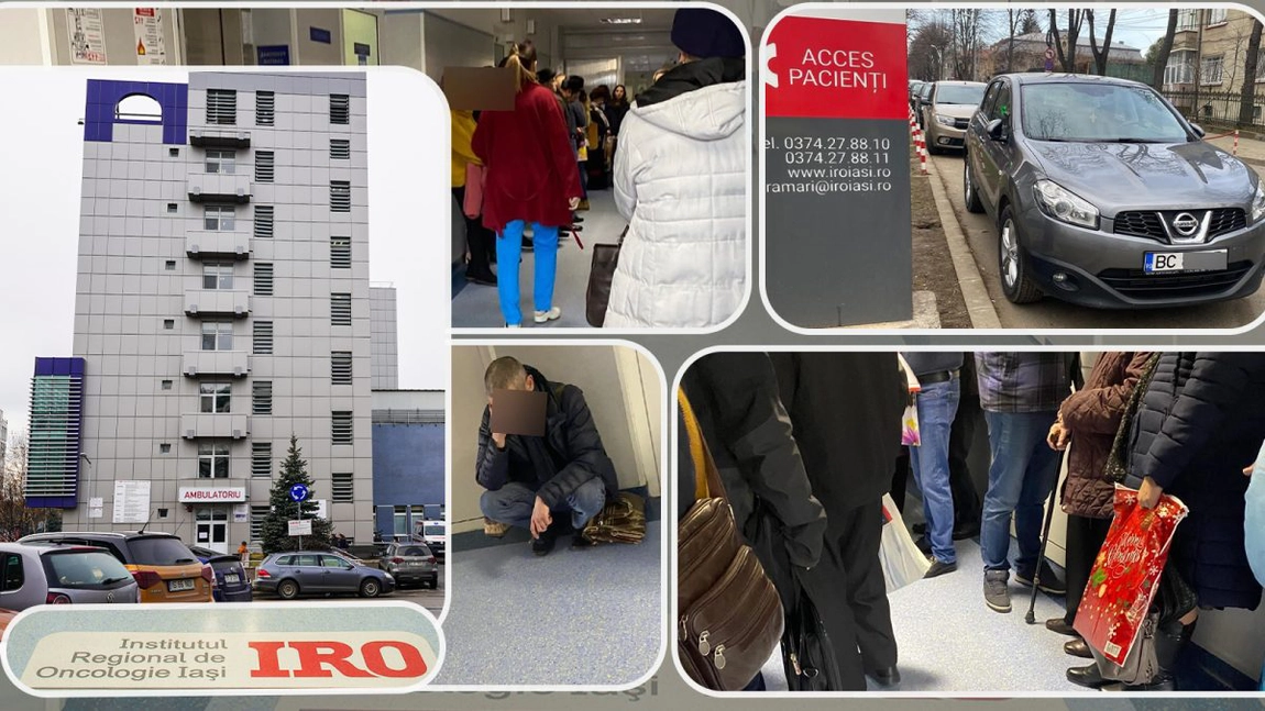 Atmosferă sufocantă în ambulatoriul IRO Iași! Pacienții leșină din cauza aglomerației, în timp ce managerul dă dovadă de nepăsare crasă: „Abia poți respira aici, este foarte cald, iar în decembrie mureai de frig” - FOTO