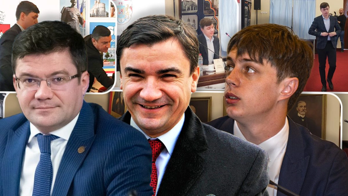 Bugetele Iașului pentru anul 2024 au fost aprobate chiar dacă PSD și USR au votat împotrivă. Răzvan Timofciuc, noul viceprimar - FOTO