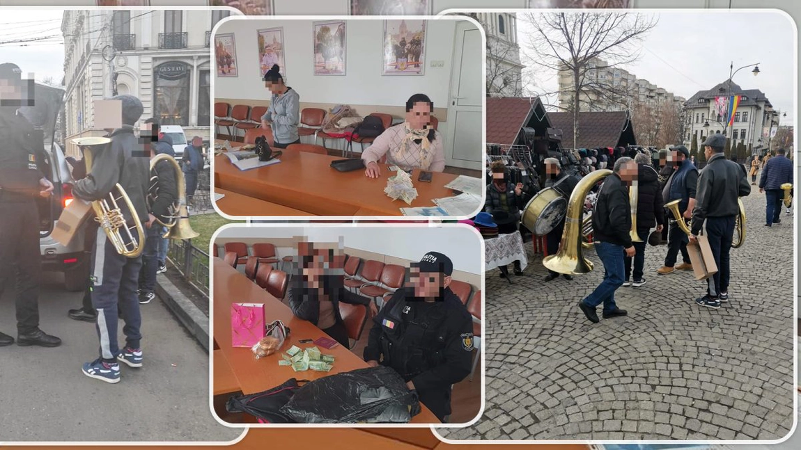Val de cerșetori în municipiul Iași! Deși sunt amendați de fiecare dată, basarabenii nu renunță și se întorc pe străzi - FOTO