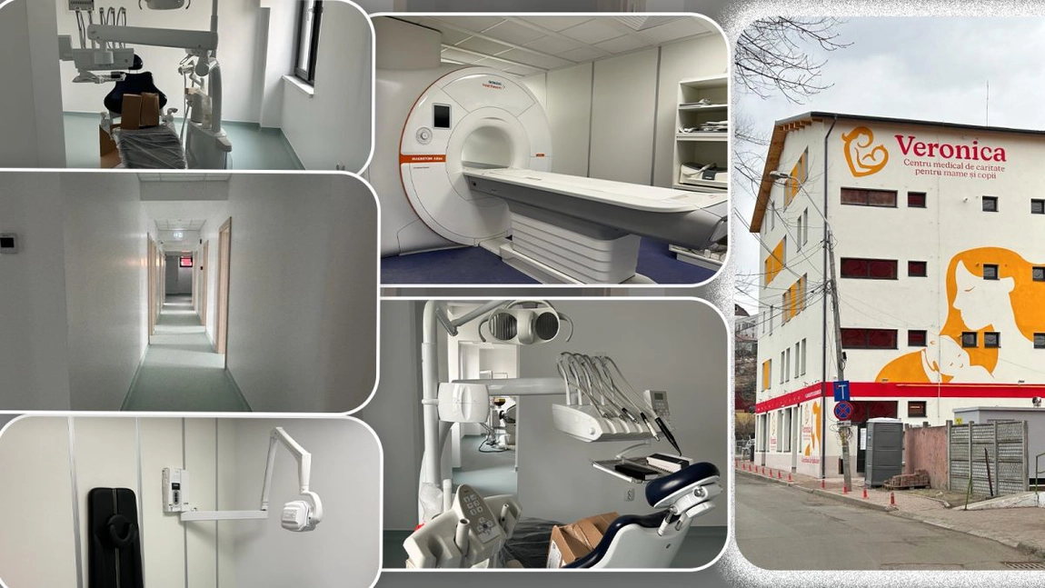 Primul spital social din România, Clinica Veronica din Iași, urmează să își deschidă porțile în curând: „Dorim să dăm tuturor șansa la o analiză și o rețetă gratuită” - GALERIE FOTO