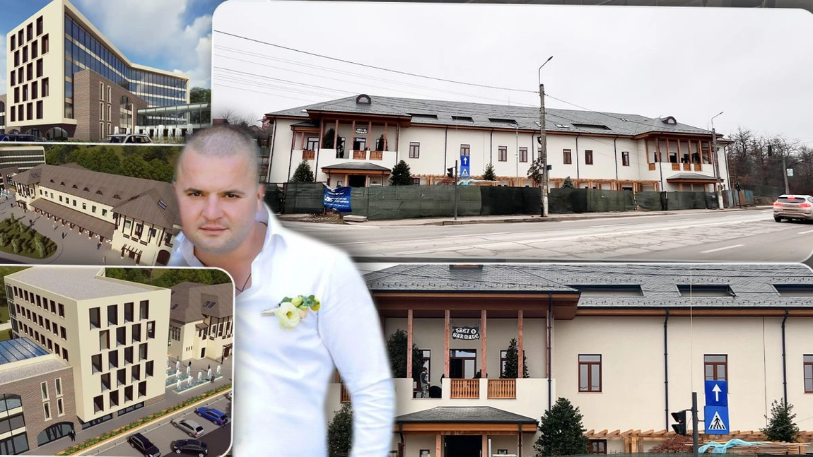 Hanul Trei Sarmale, clădirea simbol a Iașului, este aproape finalizat și va fi redeschis până la sfârșitul anului 2024 - FOTO