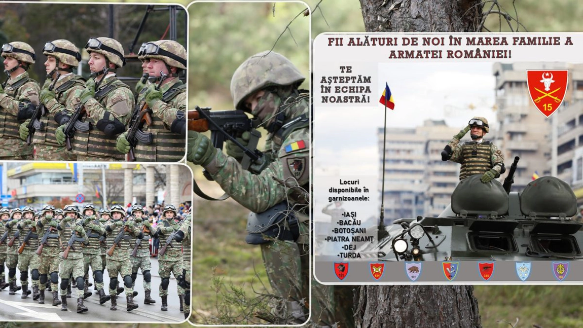 Trei sute de persoane s-au înscris deja pentru posturile vacante scoase la concurs de Brigada 15 Mecanizată „Podu Înalt” - FOTO, UPDATE