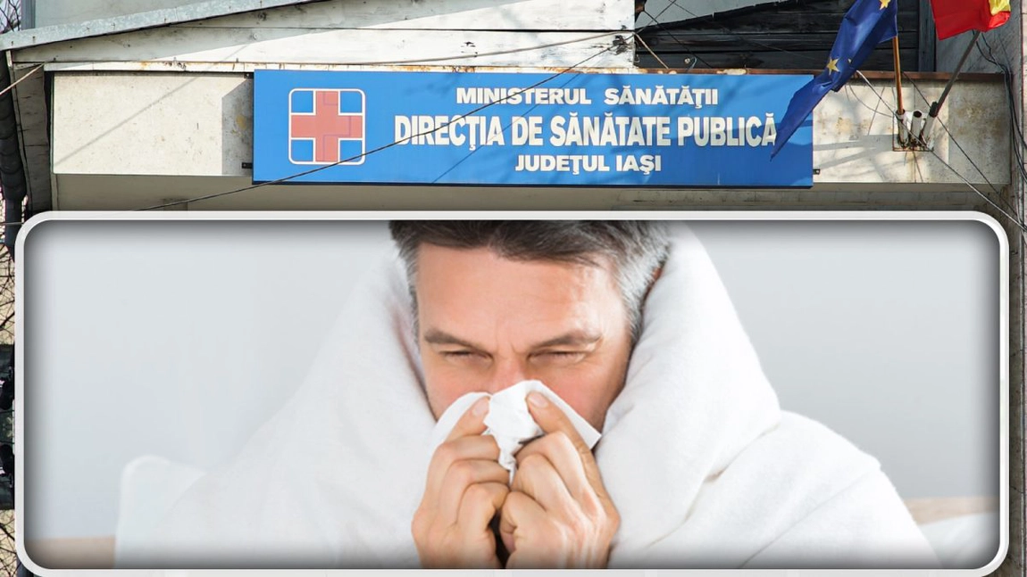Numărul de infecții respiratorii acute este în scădere! 384 de ieșeni au avut nevoie de îngrijire spitalicească din această cauză - FOTO