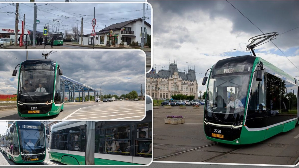 Noi investiții la Compania de Transport Public din Iași! Sistemul de alimentare cu energie electrică a tramvaielor va fi modernizat - FOTO