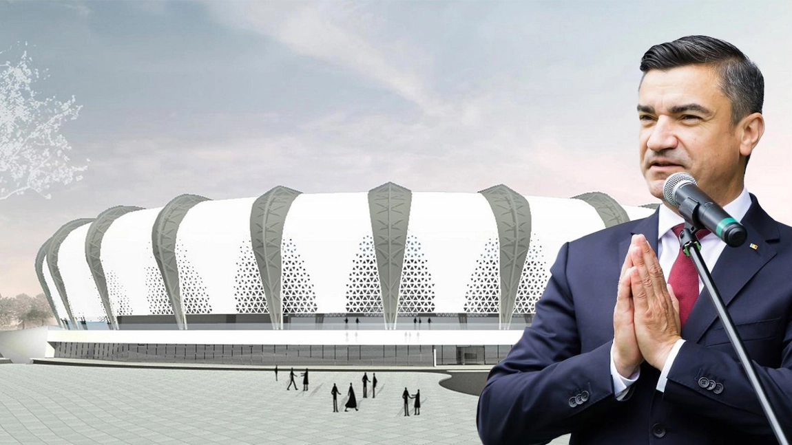 Opriți-l pe Mihai Chirica! După ce a terminat de ”construit” Sala Polivalentă, anunță că termină și noul stadion