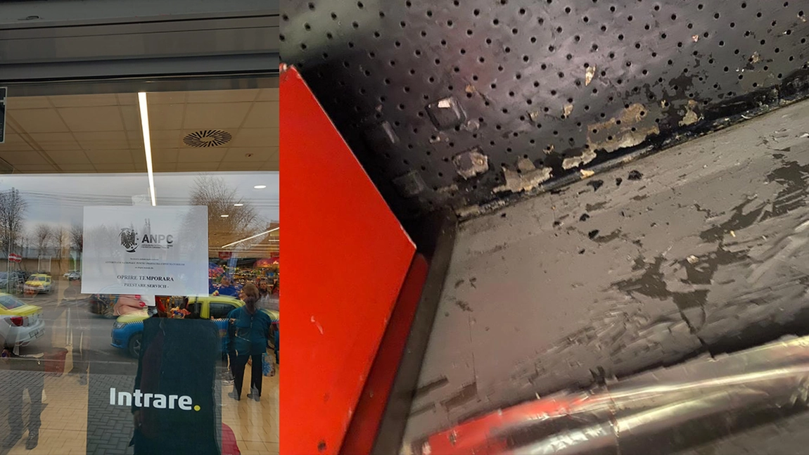 Două supermarketuri din Iași au fost închise. Retailerul a primit amenzi de 80.000 lei - FOTO, VIDEO, UPDATE