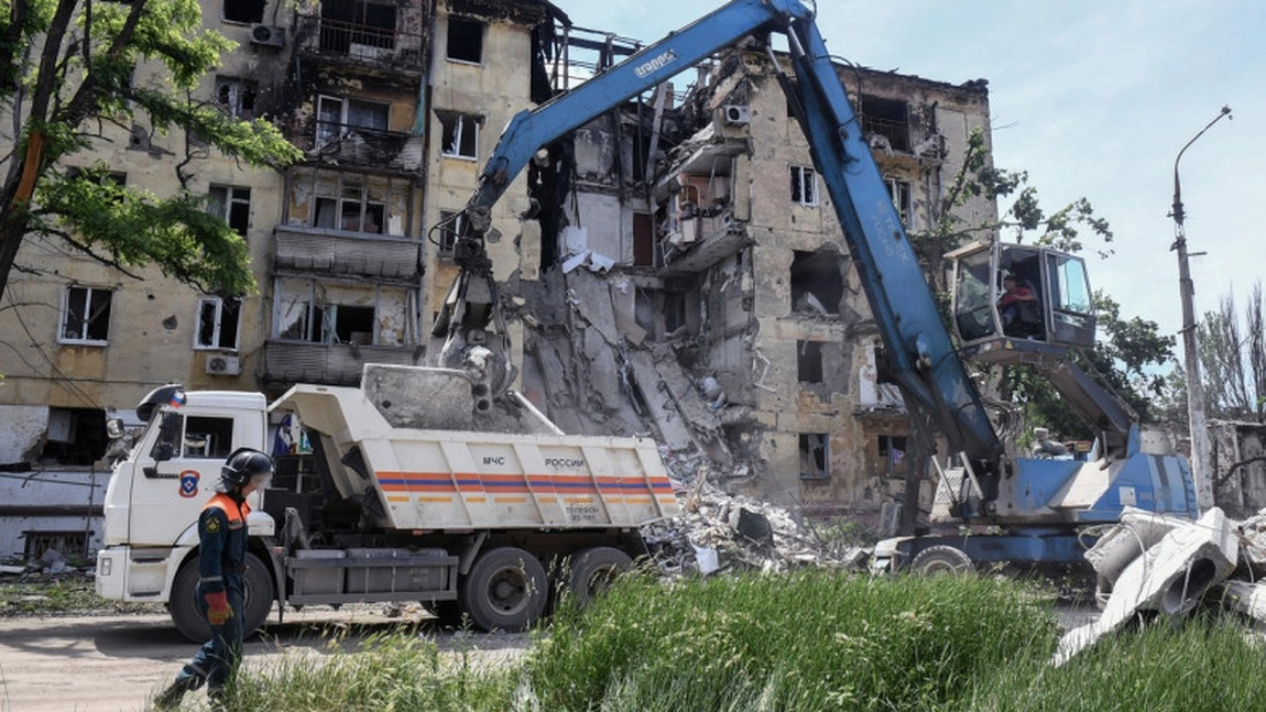 Reconstrucţia Ucrainei va costa 486 de miliarde de dolari