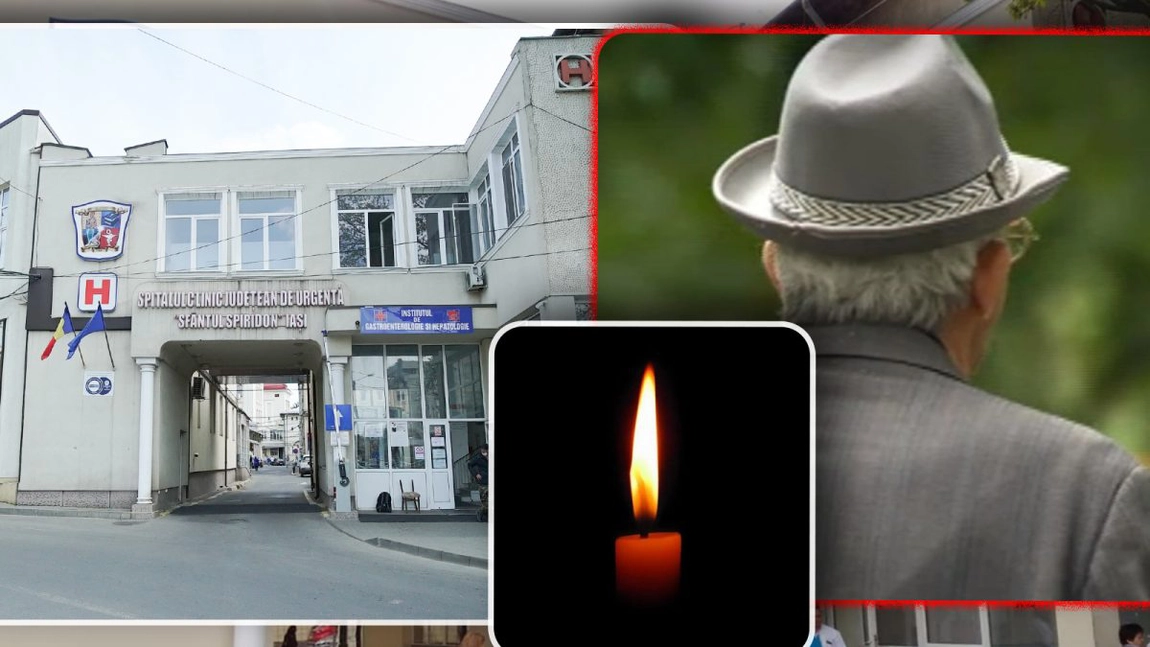 Scene dramatice la Iași! Un bătrân imobilizat la pat și-a dat foc cu o lumânare, sătul de chinul prin care trecea! Acum este în stare critică - FOTO