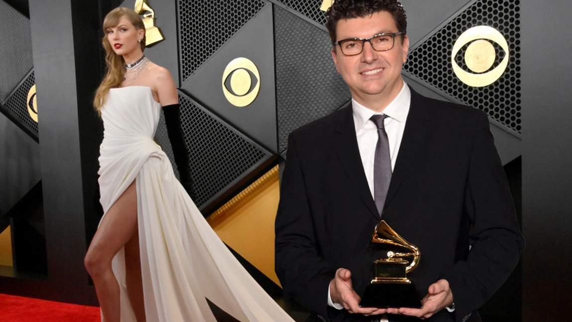Şerban Ghenea, canadianul de origine română, a câştigat premiul Grammy în calitate de inginer de sunet al albumului „Midnights” al lui Taylor Swift