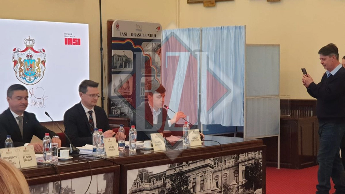 De astăzi Iașul are un nou viceprimar! Răzvan Timofciuc va ocupa funcția alături de Daniel Juravle - VIDEO
