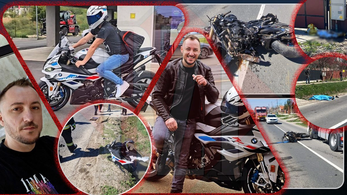 Filmul tragediei de la Iași! Andrei a gonit spre moarte pe un motor ce poate depăși 300 de kilometri pe oră. O fetiță a rămas fără tată - FOTO/VIDEO
