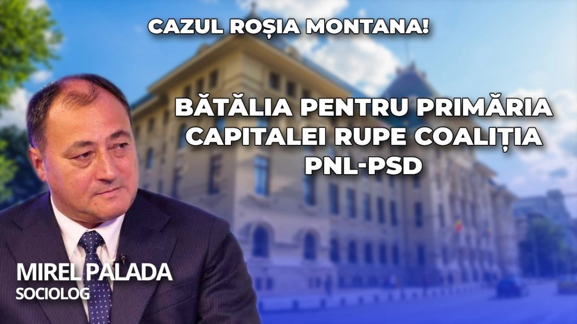 LIVE VIDEO - Sociologul Mirel Palada, într-o nouă emisiune-dialog spectaculoasă pentru BZI LIVE