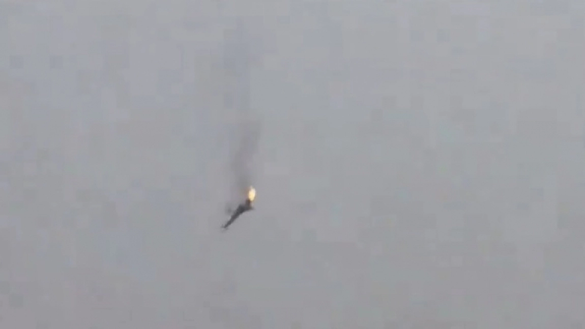 Un avion militar rusesc s-a prăbușit în mare în apropiere de Crimeea ocupată - VIDEO