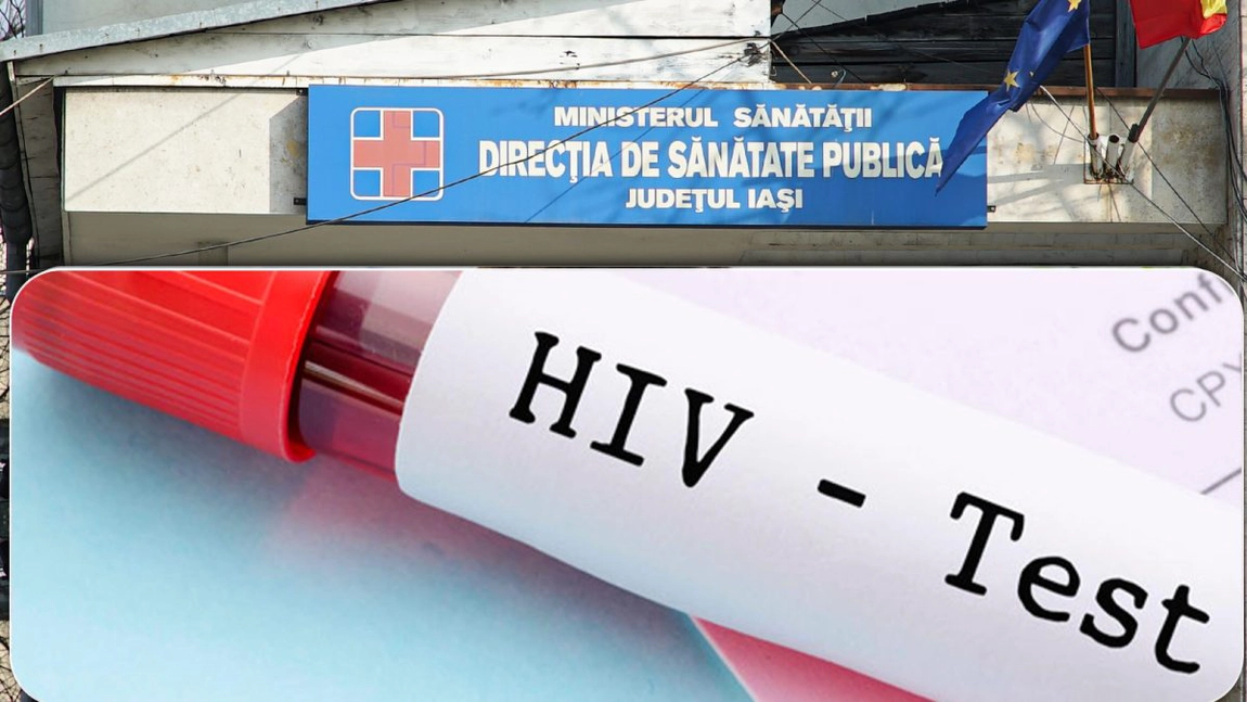În 2023, în județul Iași, au fost realizate aproape 50.000 de testări HIV! Peste 80 la sută dintre persoanele depistate pozitiv sunt bărbați