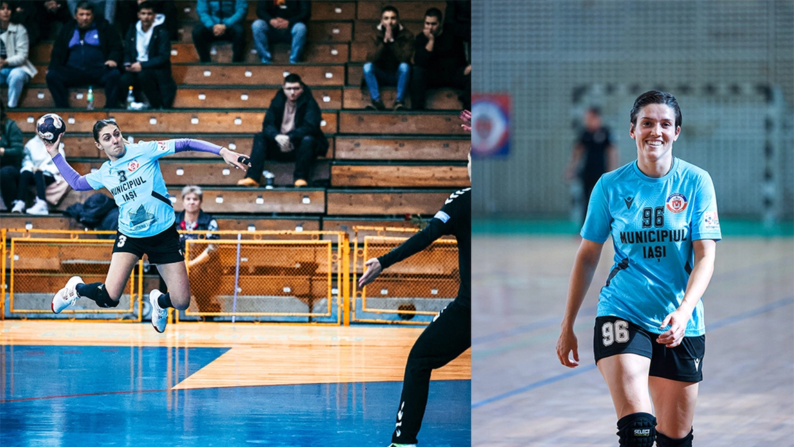 Meci cu mare miză la handbal feminin: CSM Iaşi 2020 - CSM Galaţi