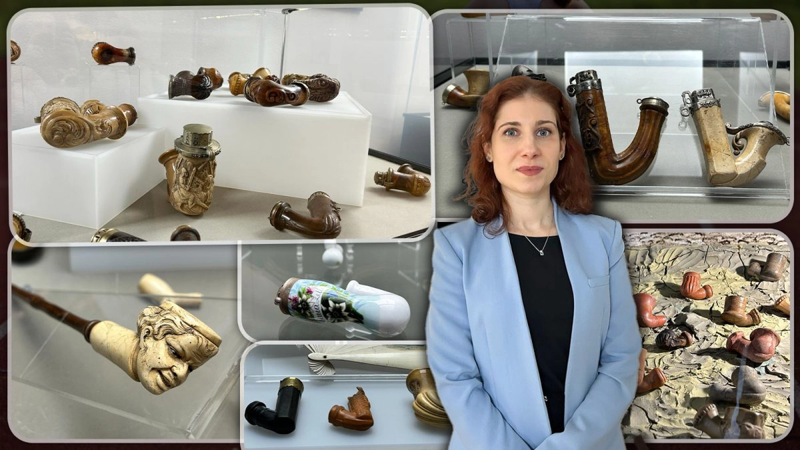 Aceste obiecte expuse la Iași sunt râvnite de mulți bărbați. Iată ce colecție impresionantă a deținut un arheolog: „Sunt piese, în general, de sfârșit de secol al XIX-lea” - GALERIE FOTO