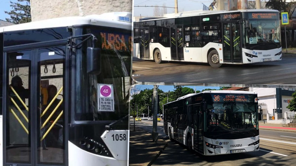 Mai multe trasee de autobuz vor fi modificate, începând cu săptămâna viitoare - FOTO