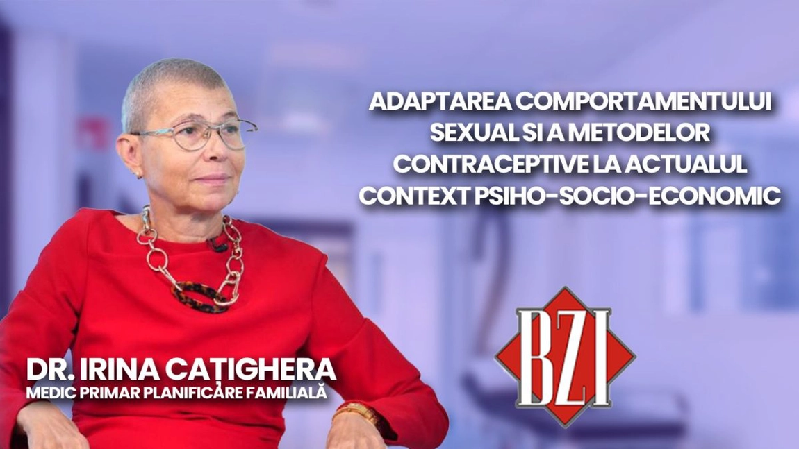 LIVE VIDEO - Adaptarea comportamentului sexual si a metodelor contraceptive la actualul context psiho-socio-economic. Dr. Irina Cațighera în studioul BZI LIVE - FOTO