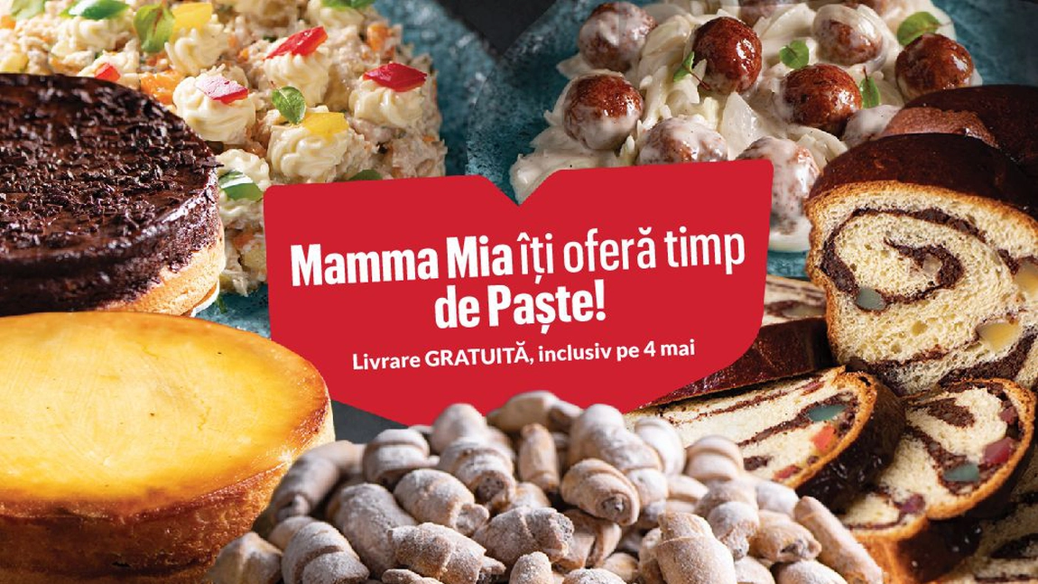 Mamma Mia îți oferă tiiimp de Paște!