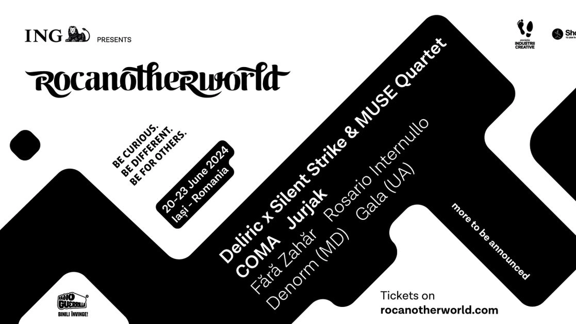 Un nou val de artiști ia cu asalt line-up-ul Mainstage Rocanotherworld, în timp ce primele nume au fost confirmate pentru Electronic Stage