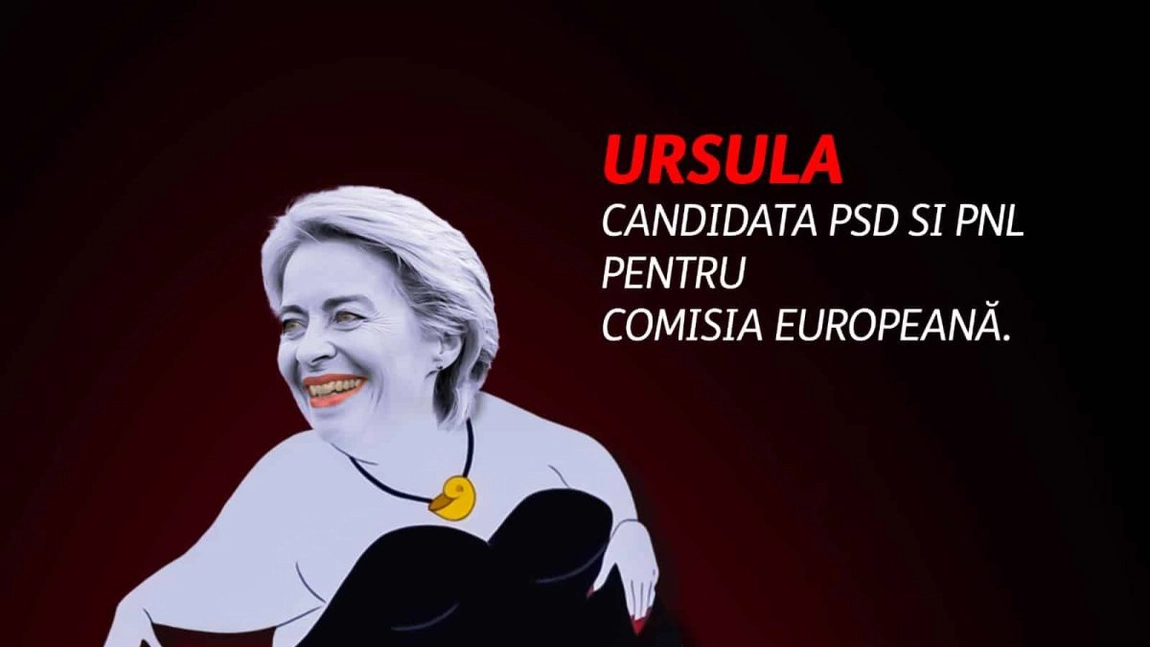 George Simion, președintele AUR: ”Ursula, noua mascotă AUR la alegerile europarlamentare” - FOTO, VIDEO