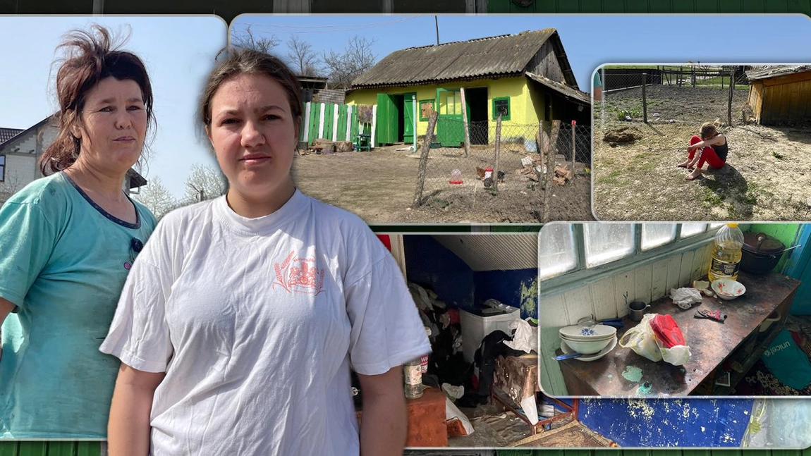 Realitatea cruntă! O elevă din Iași nu se atinge de mâncarea pe care o primește la școală, pentru a o împărți cu cei șase frați ai săi: „Nu am visuri, nu am timp să mă gândesc la ele” - GALERIE FOTO