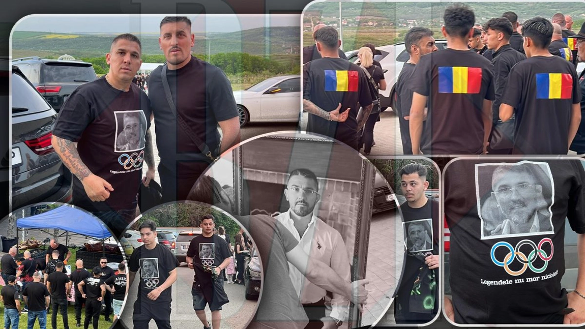 „Legendele nu mor niciodată”, toată familia Corduneanu poartă tricouri cu poza lui Costel și logoul de la Jocurile Olimpice - FOTO