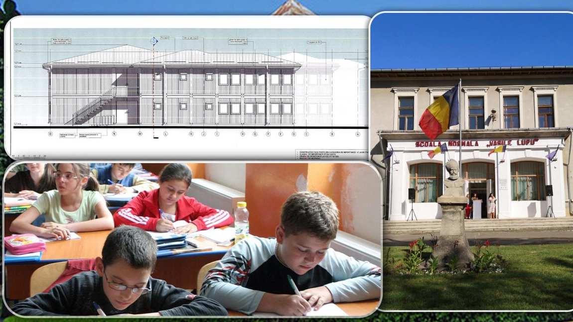 Începe montarea containerelor de la Colegiul Pedagogic „Vasile Lupu” din Iași. Când vor învăța elevii în noile module