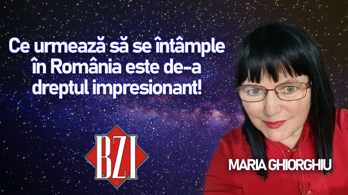 LIVE VIDEO - Ce urmează să se întâmple în România este de-a dreptul impresionant! Despre ce este vorba dezvăluie Maria Ghiorghiu la BZI LIVE