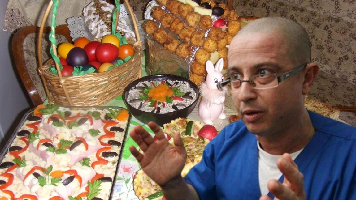 Atenție la ce punem pe masa de Paște! Medicul Tudor Ciuhodaru: „Este un risc uriaș!”