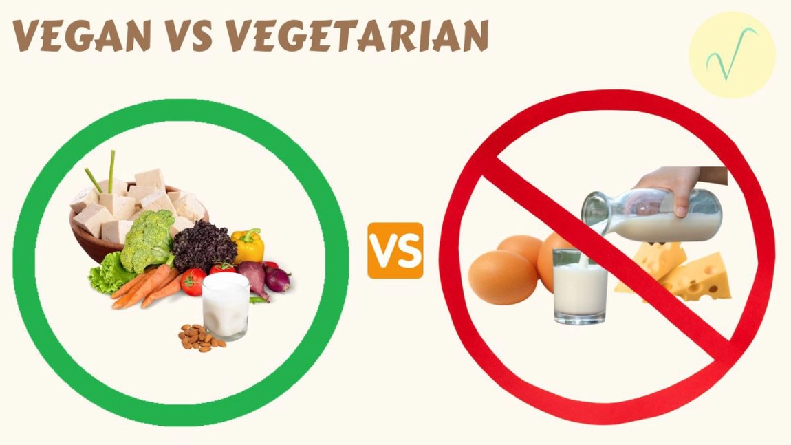 Vegan VS Vegetarian. Principalele diferențe