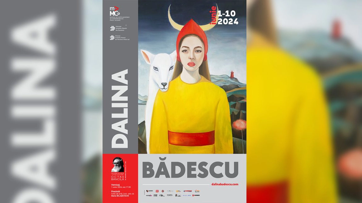 Expoziție semnată de artista DALINA BĂDESCU , Vernisaj: Sâmbătă 1 iunie, Galeria de artă ”Octav Băncilă” a U.A.P.R. IAȘI