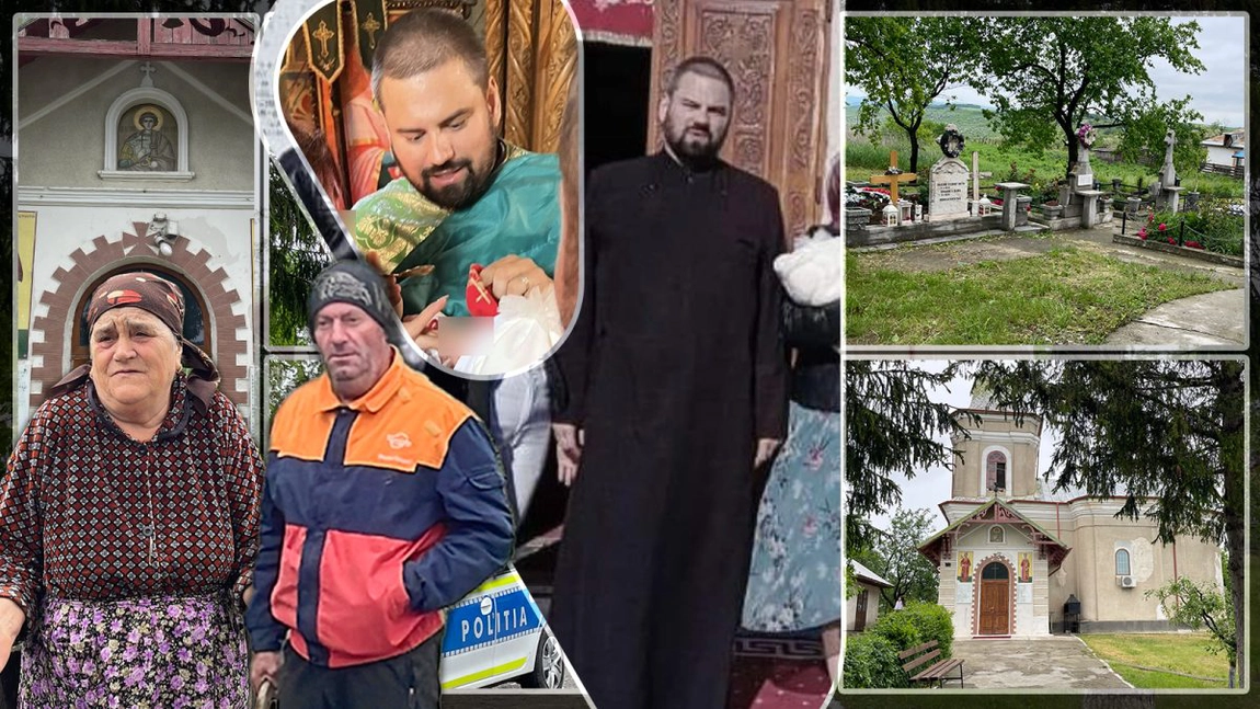 El este preotul din Iași care a înnebunit o comunitate întreagă după ce a fugit în lume cu amanta! „Barda e la mine. Îi tai picioarele când îl prind” – FOTO/VIDEO