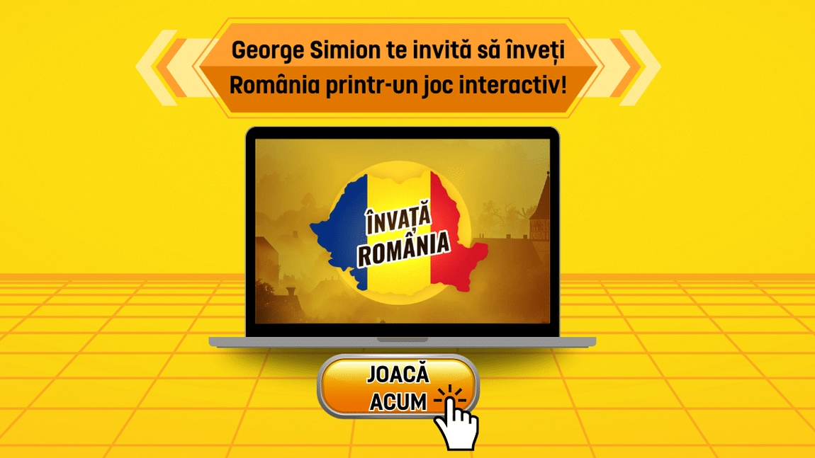 George Simion, președintele AUR: ”Copiii nu sunt ajutați să își cunoască țara, de aceea lansez jocul interactiv ”Învață România”!”