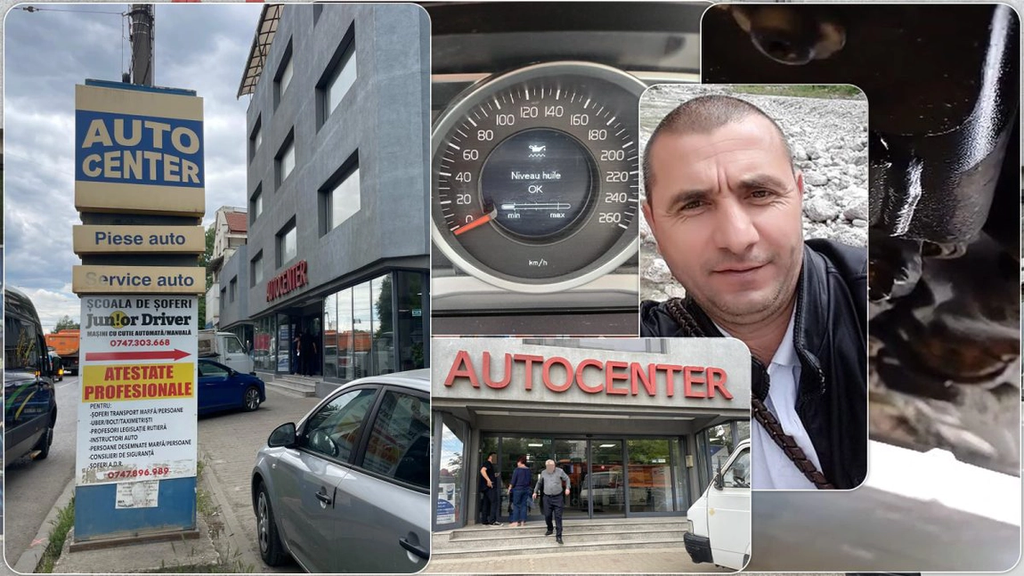 Autocenter, un service de coșmar. Un ieșean a lăsat un Volvo pentru revizie, iar după ce s-a urcat la volan, autoturismul s-a stricat - FOTO/VIDEO