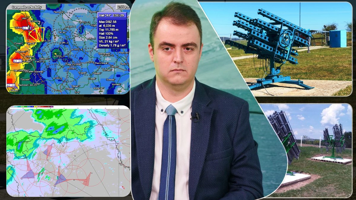 Zeci de rachete antigrindină, lansate în Iași, de Paște! Ploile au făcut ravagii în unele zone - FOTO
