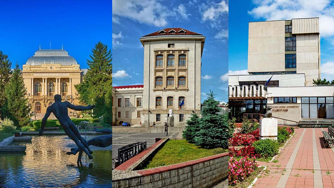 Trei instituții de învățământ superior din Iași se află în topul celor mai bune universități din România