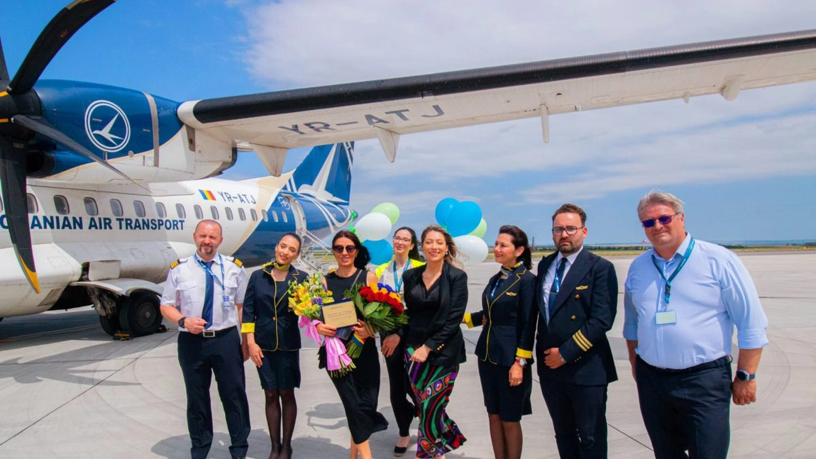 Aeroportul Iași sărbătorește 1 milion de pasageri, performanță înregistrată în doar șase luni - FOTO