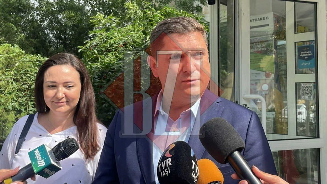 Bogdan Cojocaru, președintele organizației județene PSD Iași, a votat la alegerile locale și europarlamentare - FOTO