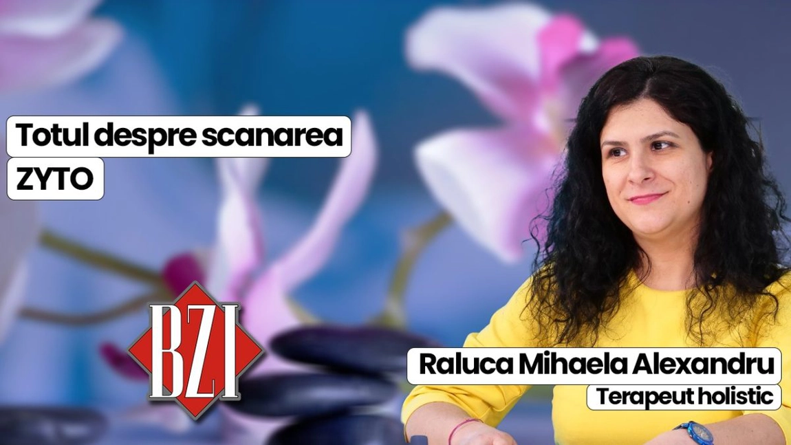 LIVE VIDEO - Raluca Mihaela Alexandru, terapeut holistic, discută în emisiunea BZI LIVE despre identificarea dezechilibrelor din corpul nostru prin scanarea cu sistemul ZYTO
