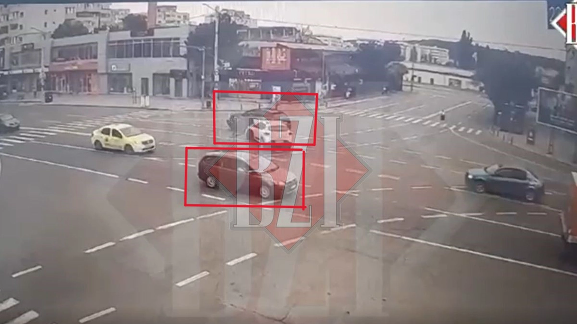 Accidentul de la Moara de Foc a fost surprins de camerele de supraveghere! Iată momentul impactului -EXCLUSIV, FOTO, VIDEO