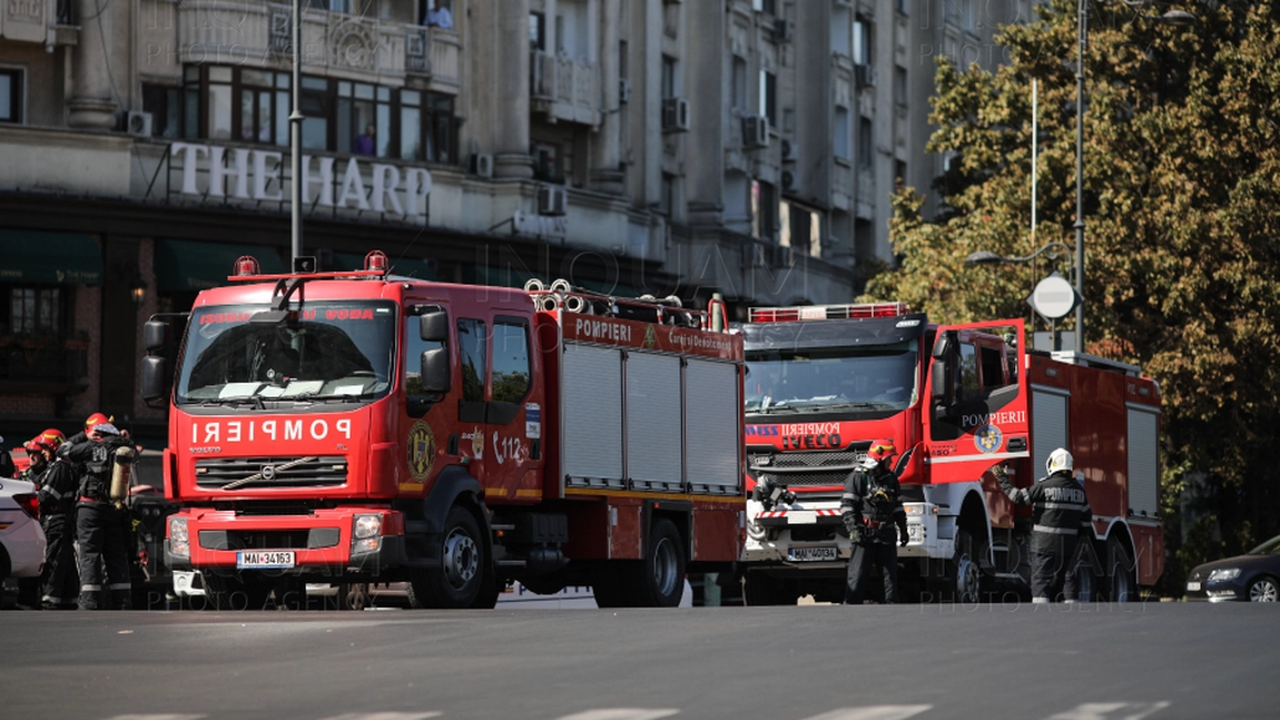 Un bărbat a încercat să-și dea foc la Ambasada Israelului în București